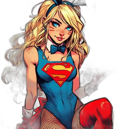 comic book art, concept art, cartoon, fantasy art transparent PNG cut-out