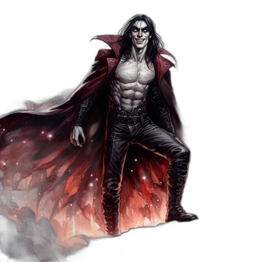 jacket, fantasy art, concept art, comic book art transparent PNG cut-out