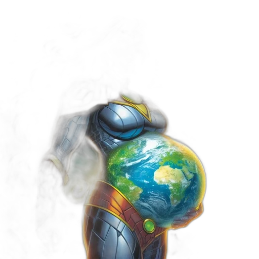 bottle, robot, mask, staff transparent PNG cut-out