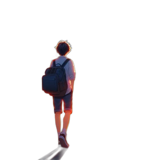 dress, jacket, staff, umbrella transparent PNG cut-out