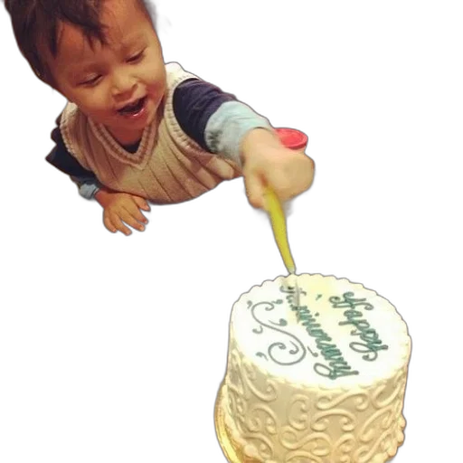 food, photorealistic, 3d render, child transparent PNG cut-out