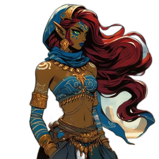 staff, fantasy art, concept art, comic book art transparent PNG cut-out