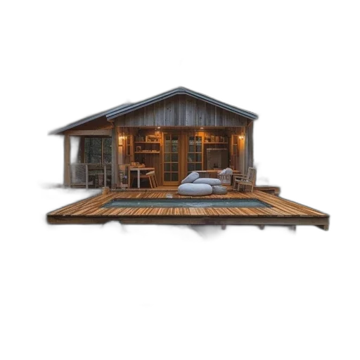 furniture, building, 3d render, concept art transparent PNG cut-out