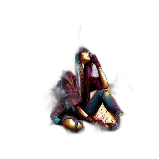 jacket, mask, face, shoes transparent PNG cut-out