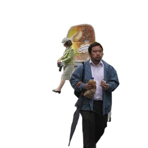 staff, jacket, animal, creature transparent PNG cut-out