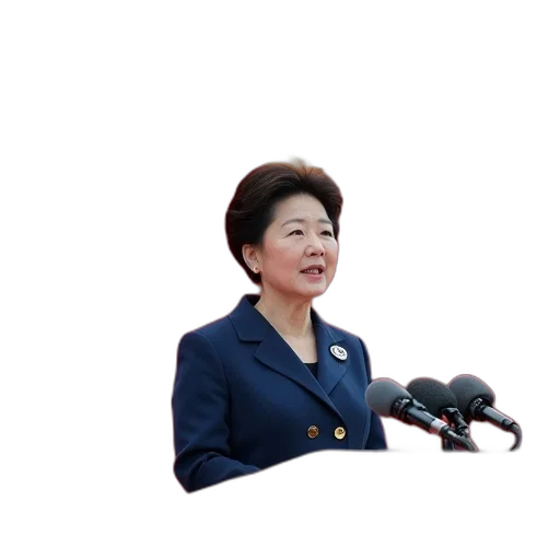 staff, face, jacket, photorealistic transparent PNG cut-out