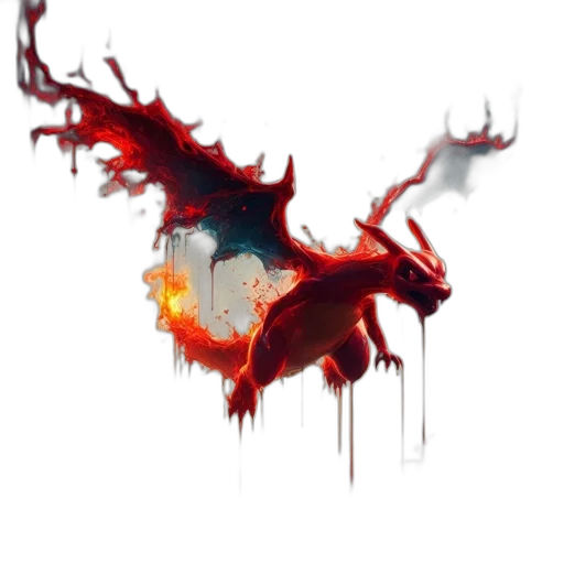 dragon, creature, crown, animal transparent PNG cut-out