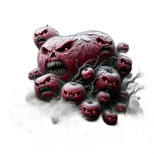 creature, mask, dragon, crown transparent PNG cut-out