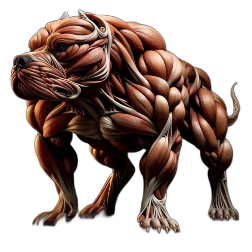 creature, animal, concept art, photorealistic transparent PNG cut-out