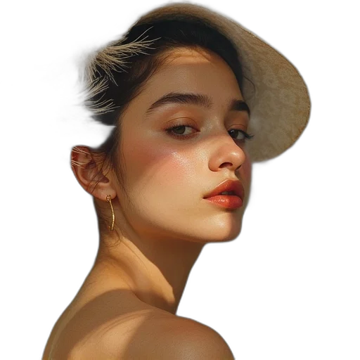 hat, face, jewelry, crown transparent PNG cut-out