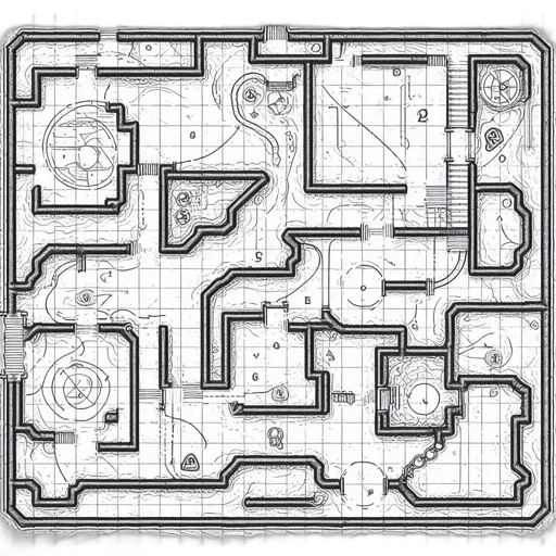 concept art, 3d render, fantasy art, pencil sketch transparent PNG cut-out