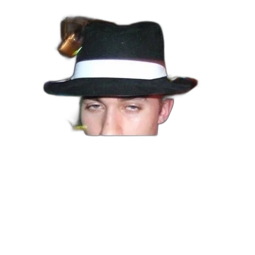 hat, staff, face, mask transparent PNG cut-out