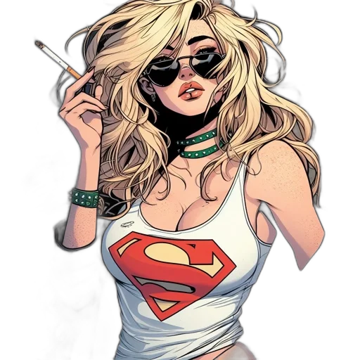 comic book art, cartoon, concept art, fantasy art transparent PNG cut-out