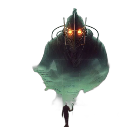 robot, mask, creature, face transparent PNG cut-out