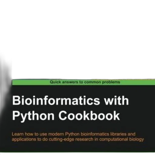 bioinformatics, python, cookbook, book transparent PNG cut-out