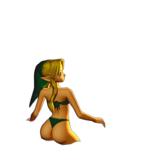 3d render, pixel art, concept art, fantasy art transparent PNG cut-out