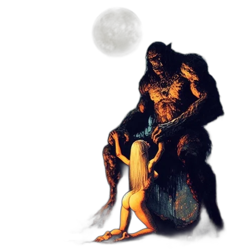 creature, animal, concept art, fantasy art transparent PNG cut-out