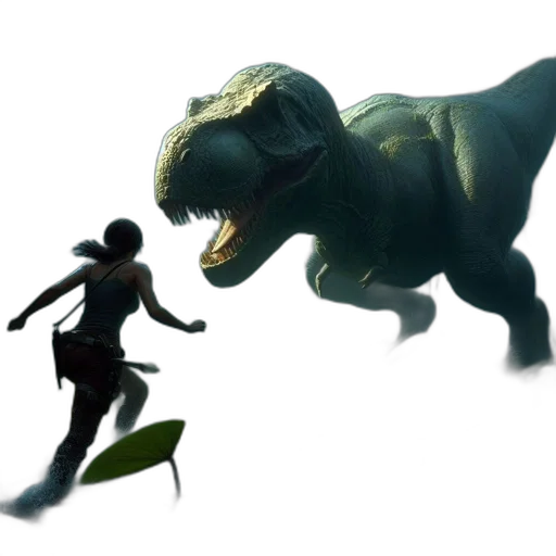 creature, animal, concept art, 3d render transparent PNG cut-out