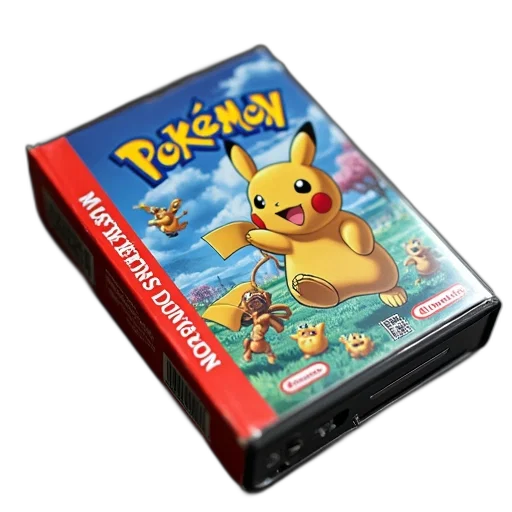 nintendo, game, case, pokemon transparent PNG cut-out