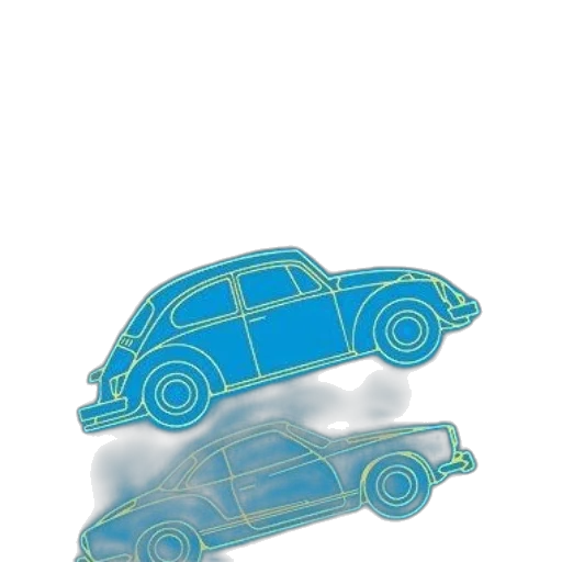 car, robot, hat, umbrella transparent PNG cut-out