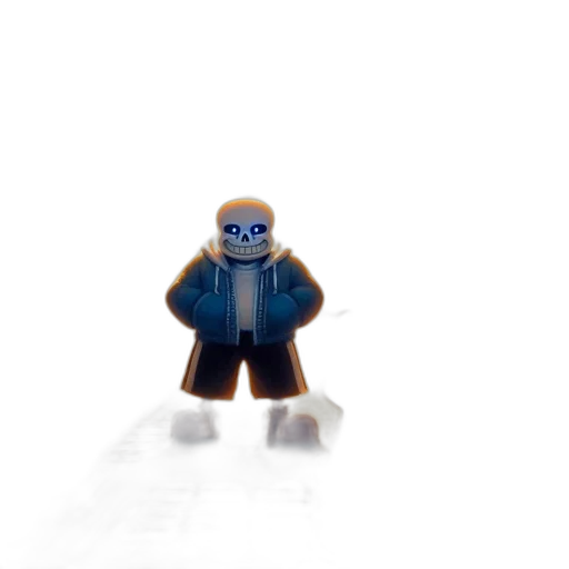 robot, jacket, creature, staff transparent PNG cut-out