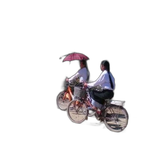 umbrella, jacket, car, photorealistic transparent PNG cut-out