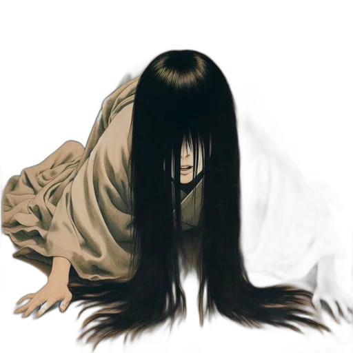 hair, mask, creature, face transparent PNG cut-out