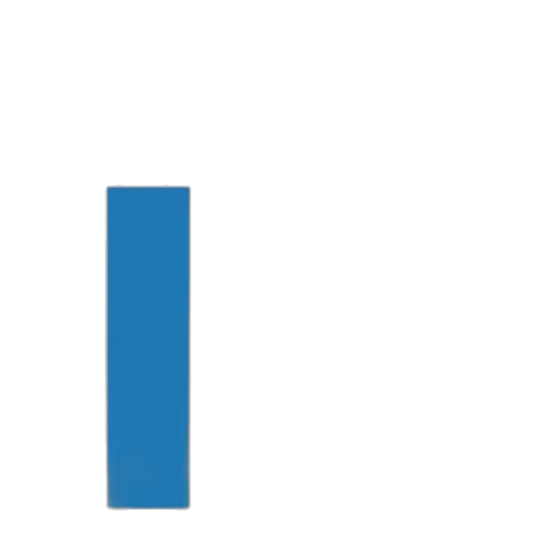 blue, bar, chart, titled transparent PNG cut-out