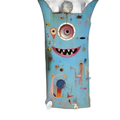 robot, dress, 3d render, concept art transparent PNG cut-out