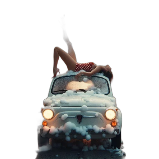 car, hat, animal, robot transparent PNG cut-out