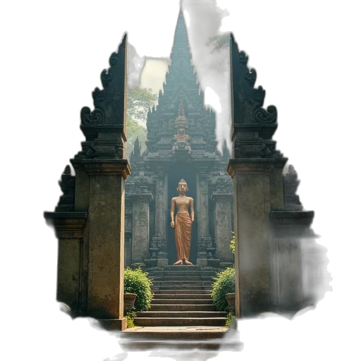 staff, dress, building, concept art transparent PNG cut-out