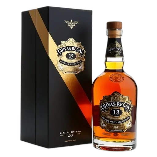 bottle, chivas, regal, ultis transparent PNG cut-out