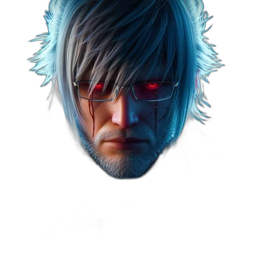face, mask, creature, robot transparent PNG cut-out
