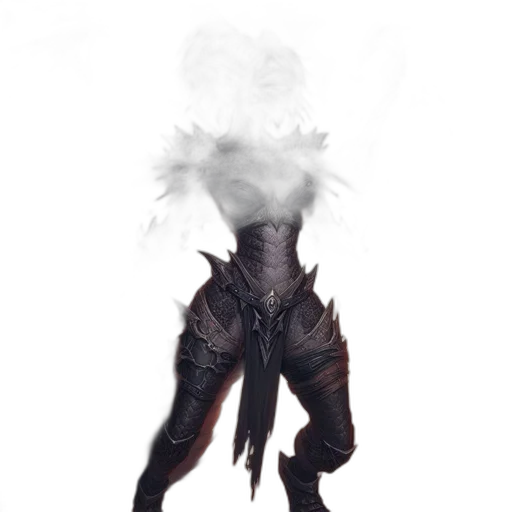 dragon, creature, hair, mask transparent PNG cut-out