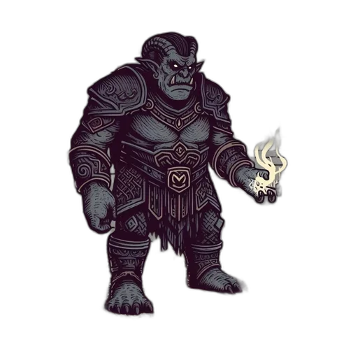 staff, creature, concept art, fantasy art transparent PNG cut-out