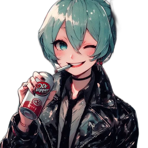 jacket, bottle, robot, creature transparent PNG cut-out