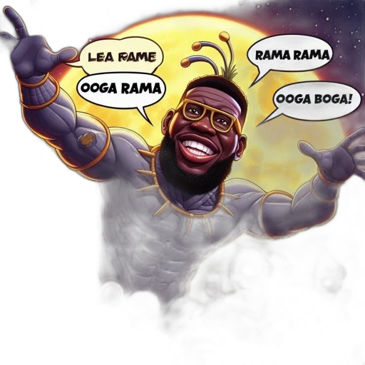 comic book art, concept art, cartoon, photorealistic transparent PNG cut-out