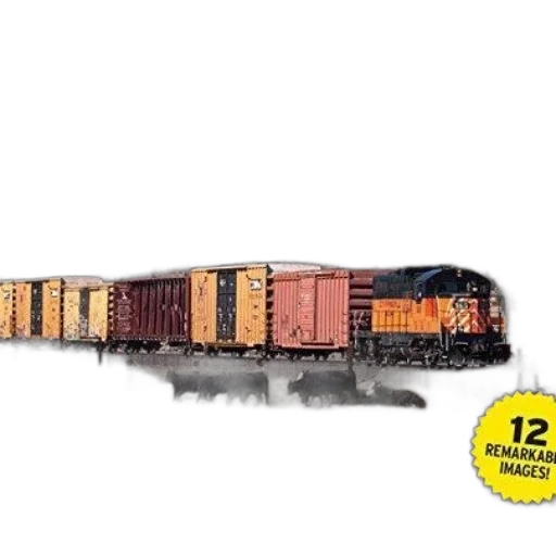 photorealistic, 3d render, concept art, train transparent PNG cut-out