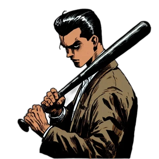 staff, weapon, comic book art, cartoon transparent PNG cut-out