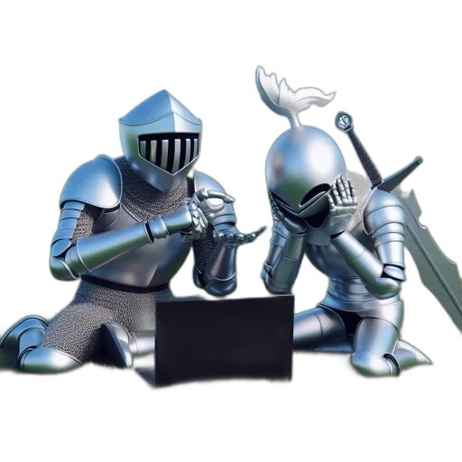 robot, sword, staff, weapon transparent PNG cut-out