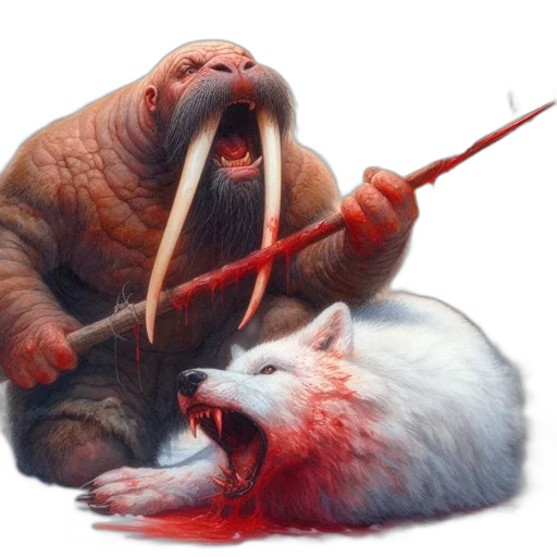 creature, animal, food, concept art transparent PNG cut-out