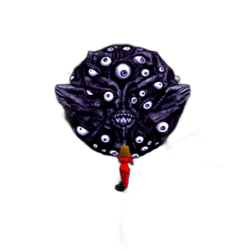 umbrella, mask, jewelry, staff transparent PNG cut-out