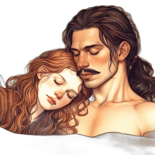 watercolor, fantasy art, photorealistic, comic book art transparent PNG cut-out