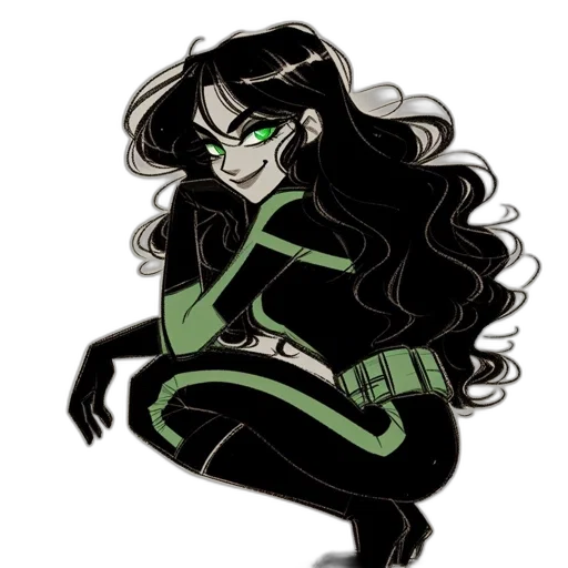 hair, creature, cartoon, comic book art transparent PNG cut-out