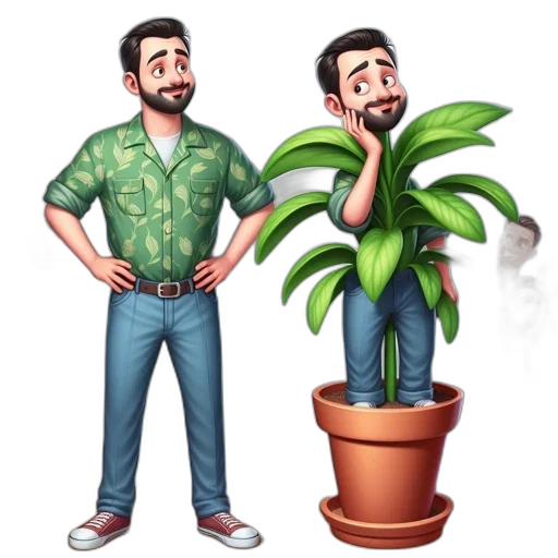 concept art, cartoon, 3d render, pixel art transparent PNG cut-out