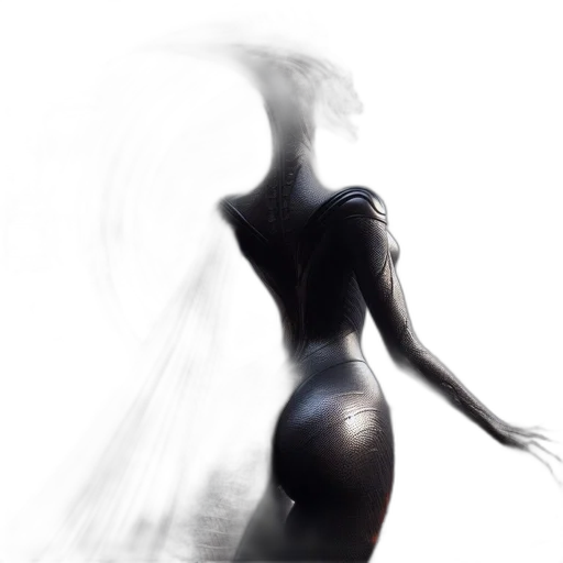 dress, mask, creature, robot transparent PNG cut-out