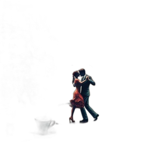 umbrella, dress, robot, concept art transparent PNG cut-out