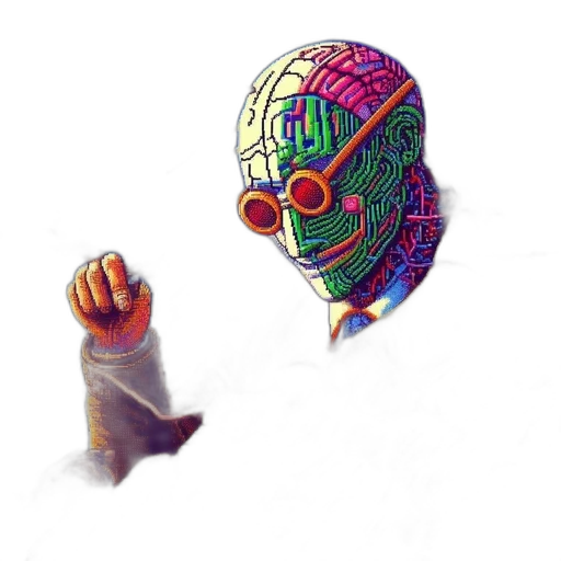 mask, robot, hat, face transparent PNG cut-out