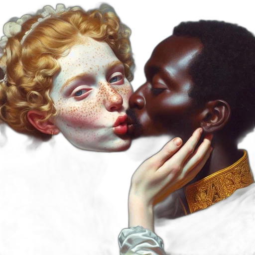 face, mask, photorealistic, oil painting transparent PNG cut-out