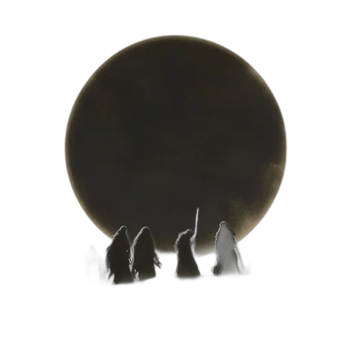 crown, umbrella, hat, staff transparent PNG cut-out